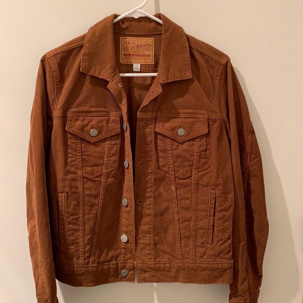 Lucky Brand Women’s Brown Corduroy Jacket